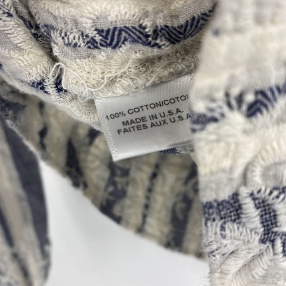 Misa Los Angeles Blue Striped Blouse Medium - Picture 5 of 8